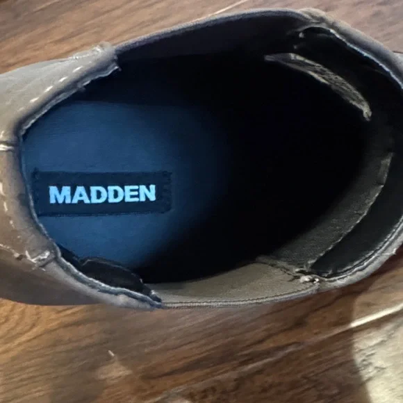 Steve Madden Dark Brown Men's Boots sz 8.5 - Picture 2 of 10